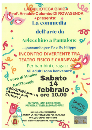 SABATO 14 FEBBRAIO
