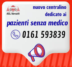 Attivazione Nuovo centralino dedicato ai pazienti senza medico